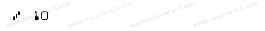GBV10 Regular字体转换